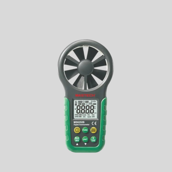 Mastech MS6252B Digital Anemometer With Temperature